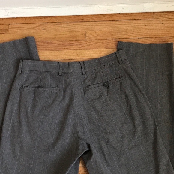 Banana Republic Pants Banana Republic Mens Fine Plaid Trousers Poshmark